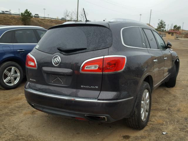 5GAKRBKDXFJ379653 - 2015 BUICK ENCLAVE GRAY photo 4