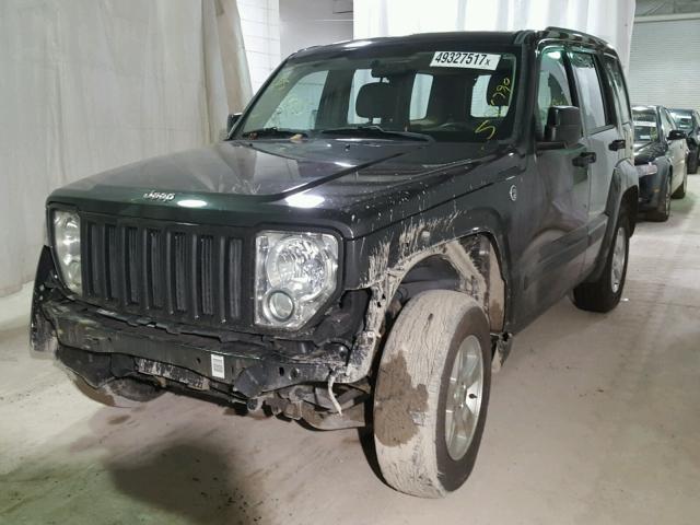 1J4PN2GK2BW588514 - 2011 JEEP LIBERTY SP BLUE photo 2