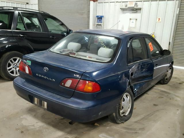 1NXBR12E5WZ103733 - 1998 TOYOTA COROLLA VE BLUE photo 4