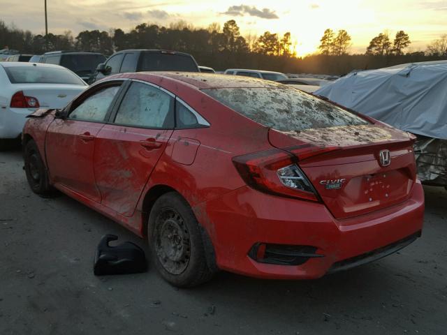 2HGFC2F59HH577165 - 2017 HONDA CIVIC LX RED photo 3