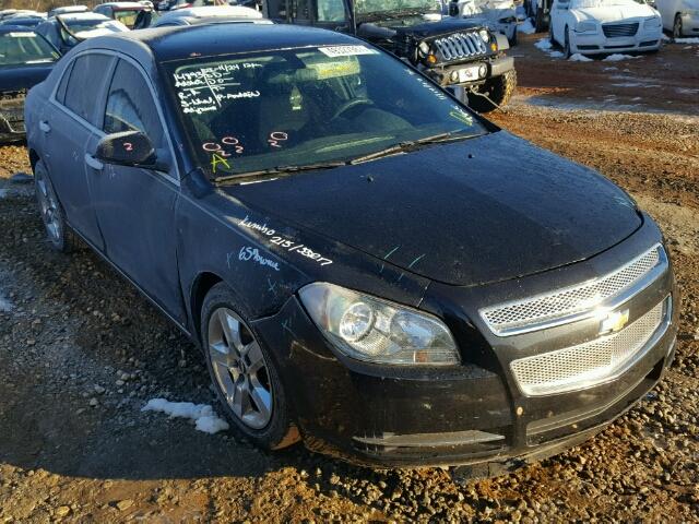 1G1ZH57B59F139855 - 2009 CHEVROLET MALIBU 1LT BLACK photo 1