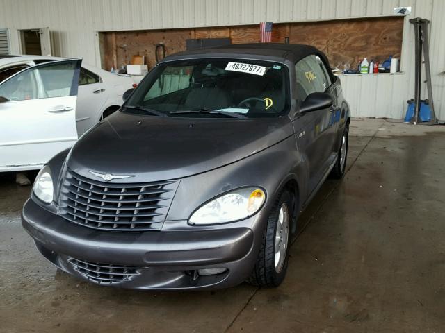 3C3EY55E45T307024 - 2005 CHRYSLER PT CRUISER GRAY photo 2