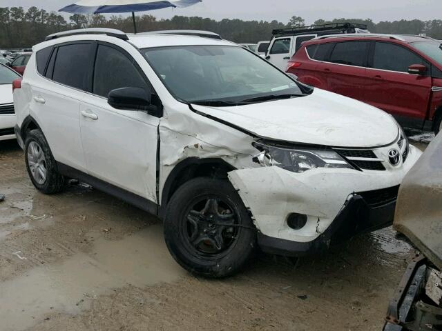 JTMZFREV3FD078062 - 2015 TOYOTA RAV4 LE WHITE photo 1