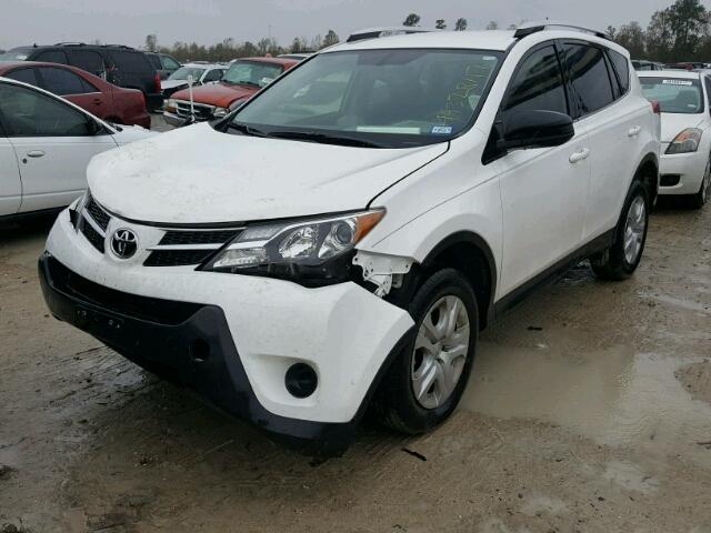 JTMZFREV3FD078062 - 2015 TOYOTA RAV4 LE WHITE photo 2