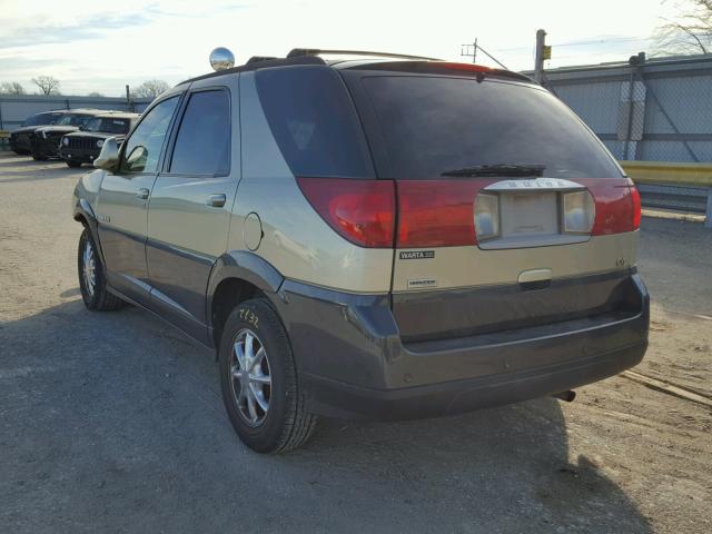 3G5DB03E72S579879 - 2002 BUICK RENDEZVOUS BEIGE photo 3