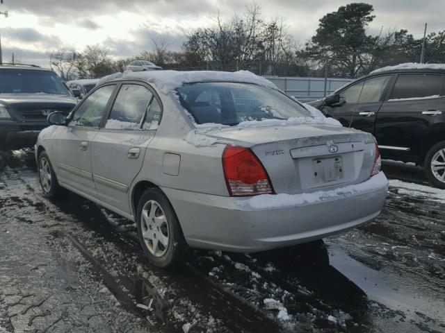 KMHDN46D66U262008 - 2006 HYUNDAI ELANTRA GL SILVER photo 3