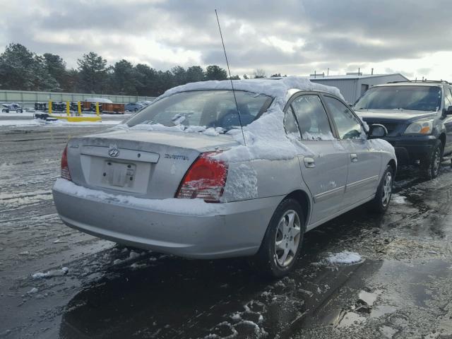 KMHDN46D66U262008 - 2006 HYUNDAI ELANTRA GL SILVER photo 4