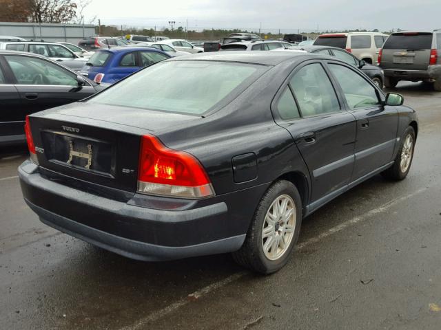 YV1RS59V742378849 - 2004 VOLVO S60 2.5T BLACK photo 4