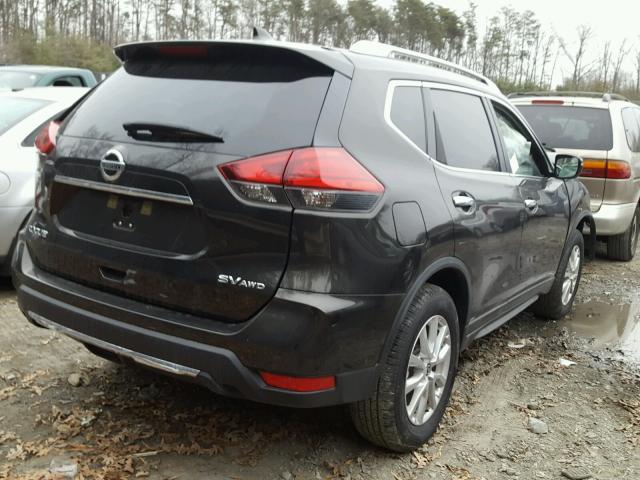 KNMAT2MVXHP575111 - 2017 NISSAN ROGUE S GRAY photo 4