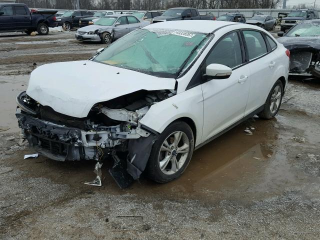 1FADP3F25EL318991 - 2014 FORD FOCUS SE WHITE photo 2