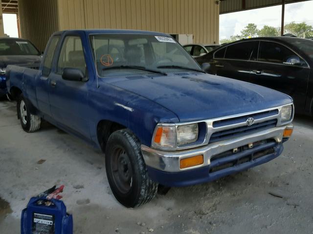 JT4RN93P4P5077814 - 1993 TOYOTA PICKUP 1/2 BLUE photo 1