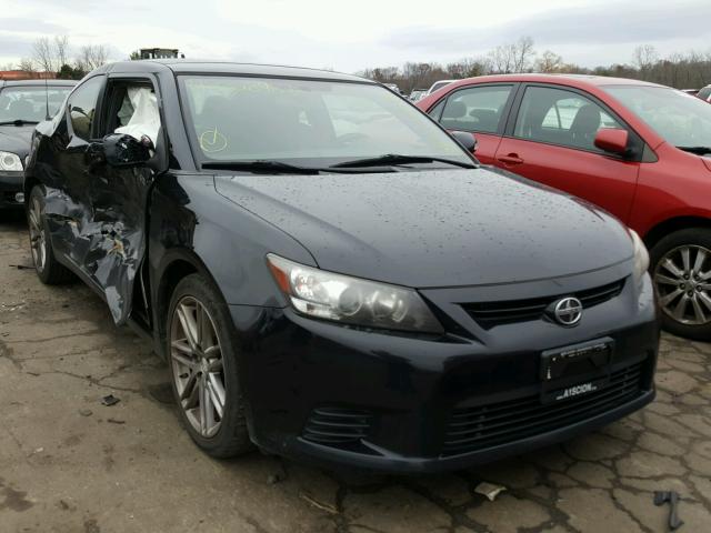 JTKJF5C75C3023875 - 2012 TOYOTA SCION TC BLACK photo 1