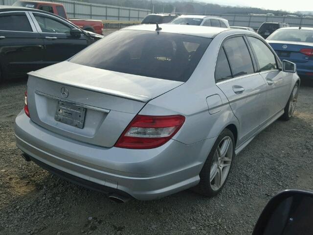 WDDGF5EB6AR130436 - 2010 MERCEDES-BENZ C 300 银色 照片 4