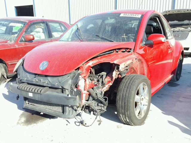 3VWRW31C26M421804 - 2006 VOLKSWAGEN NEW BEETLE წითელი ფოტო 2