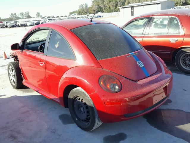 3VWRW31C26M421804 - 2006 VOLKSWAGEN NEW BEETLE RED photo 3