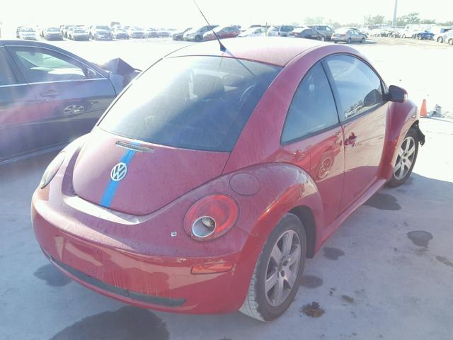 3VWRW31C26M421804 - 2006 VOLKSWAGEN NEW BEETLE RED photo 4