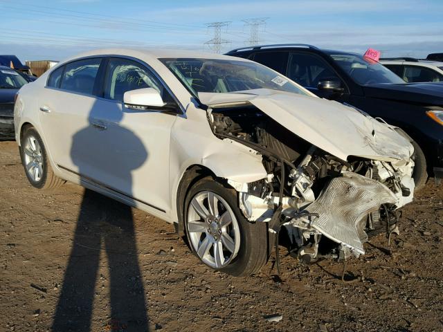 1G4GC5EC5BF354145 - 2011 BUICK LACROSSE C WHITE photo 1