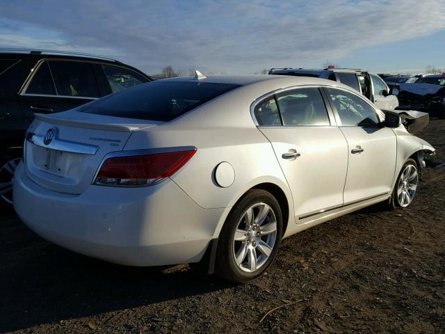 1G4GC5EC5BF354145 - 2011 BUICK LACROSSE C WHITE photo 4