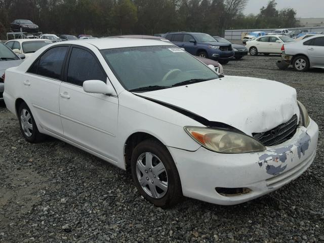 4T1BE32K93U255636 - 2003 TOYOTA CAMRY LE WHITE photo 1