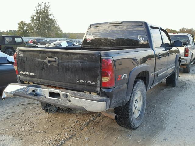 2GCEK13TX51119567 - 2005 CHEVROLET SILVERADO BLACK photo 4