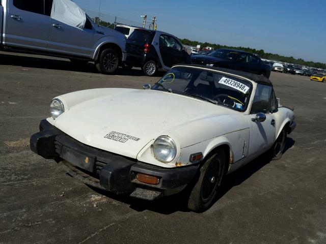 TFVDW2AT005842 - 1980 TRIUMPH CAR SPITFIRE WHITE photo 2