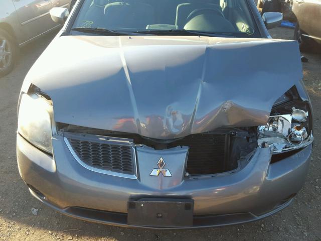 4A3AB46F34E148330 - 2004 MITSUBISHI GALANT ES GRAY photo 7