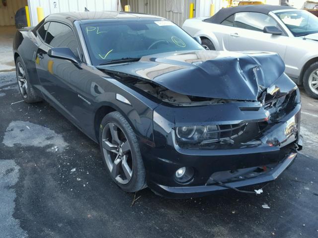 2G1FS1EW3B9127236 - 2011 CHEVROLET CAMARO SS BLACK photo 1