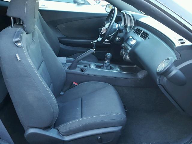 2G1FS1EW3B9127236 - 2011 CHEVROLET CAMARO SS Negro foto 5