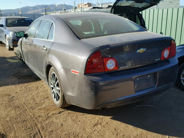 1G1ZA5EU7BF183175 - 2011 CHEVROLET MALIBU LS GRAY photo 3