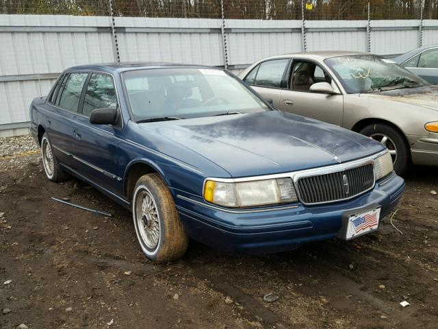 1LNLM9746RY698879 - 1994 LINCOLN CONTINENTA BLUE photo 1