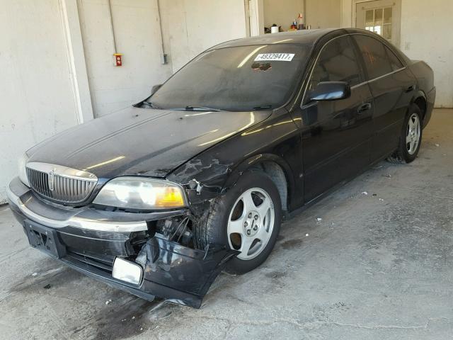 1LNHM86S2YY793485 - 2000 LINCOLN LS BLACK photo 2