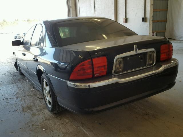 1LNHM86S2YY793485 - 2000 LINCOLN LS BLACK photo 3