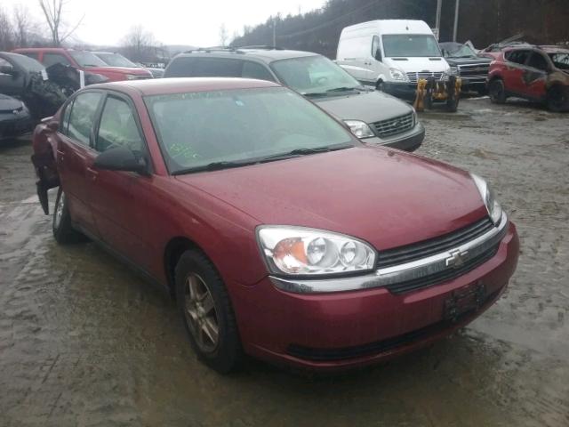 1G1ZT54805F223504 - 2005 CHEVROLET MALIBU LS RED photo 1