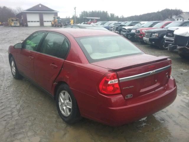 1G1ZT54805F223504 - 2005 CHEVROLET MALIBU LS RED photo 3