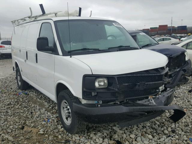 1GCWGFCFXF1143596 - 2015 CHEVROLET EXPRESS G2 WHITE photo 1