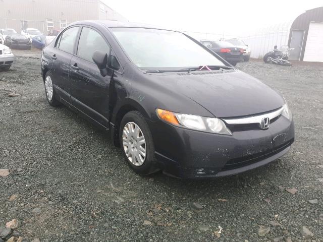 2HGFA15367H028781 - 2007 HONDA CIVIC DX BLACK photo 1