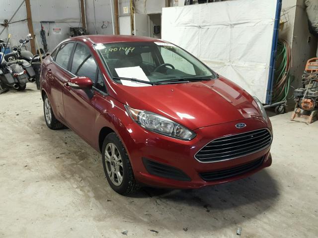 3FADP4BJ0EM190144 - 2014 FORD FIESTA SE RED photo 1