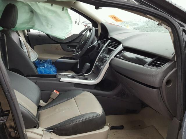 2FMDK3GC4BBB66757 - 2011 FORD EDGE SE BLACK photo 5