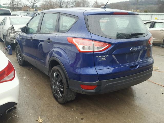 1FMCU0F77GUC87213 - 2016 FORD ESCAPE S BLUE photo 3