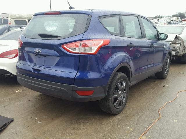 1FMCU0F77GUC87213 - 2016 FORD ESCAPE S BLUE photo 4