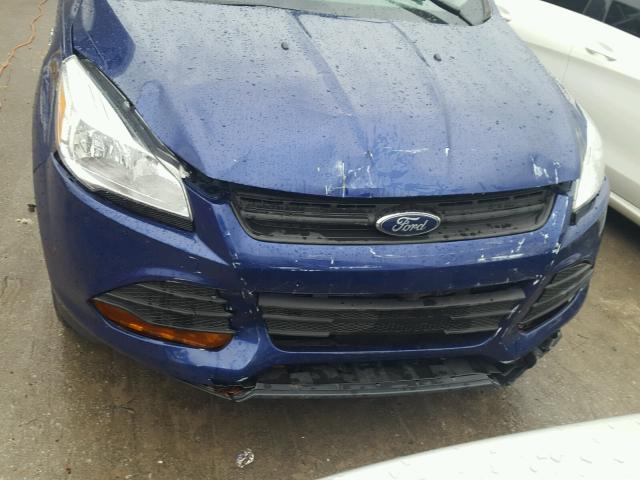 1FMCU0F77GUC87213 - 2016 FORD ESCAPE S BLUE photo 9