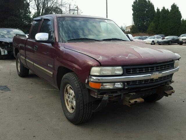 2GCEC19V311270489 - 2001 CHEVROLET SILVERADO RED photo 1