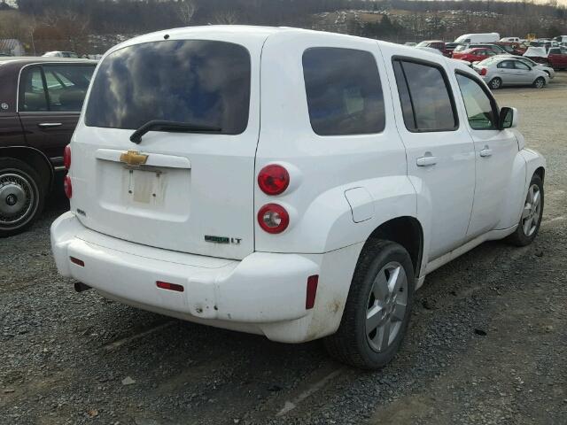 3GNBABFW9BS573088 - 2011 CHEVROLET HHR LT WHITE photo 4