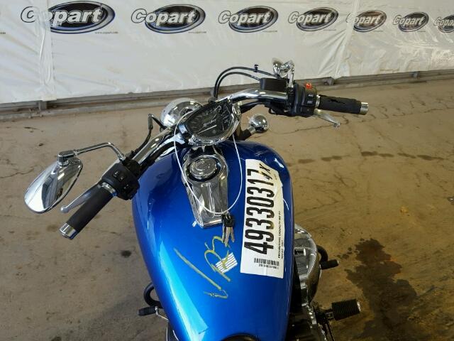 JYAVP33E7BA003979 - 2011 YAMAHA XVS1300 CU BLUE photo 5