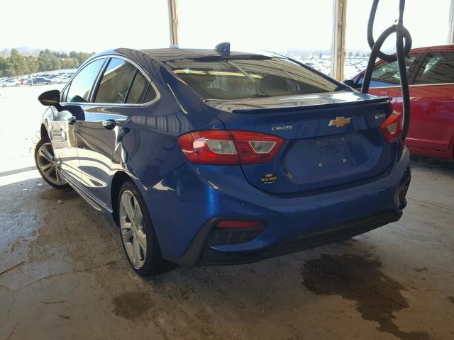 1G1BG5SM4G7287080 - 2016 CHEVROLET CRUZE PREM BLUE photo 3