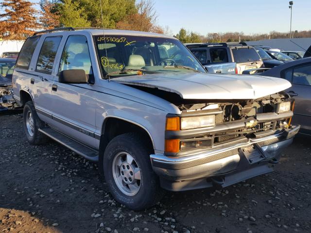 1GNEK13R4TJ313459 - 1996 CHEVROLET TAHOE K150 SILVER photo 1