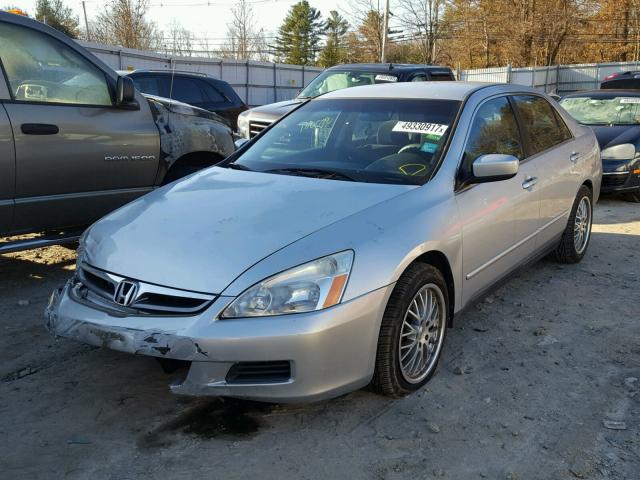 1HGCM55436A140042 - 2006 HONDA ACCORD LX GRAY photo 2