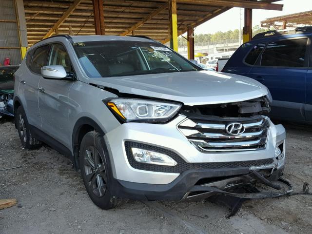 5XYZU3LB1EG143258 - 2014 HYUNDAI SANTA FE S SILVER photo 1