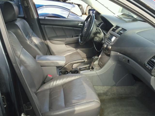 1HGCM56857A183008 - 2007 HONDA ACCORD EX CHARCOAL photo 5