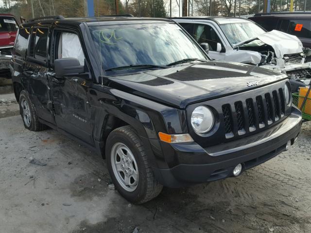 1C4NJPBB4ED849171 - 2014 JEEP PATRIOT SP BLACK photo 1